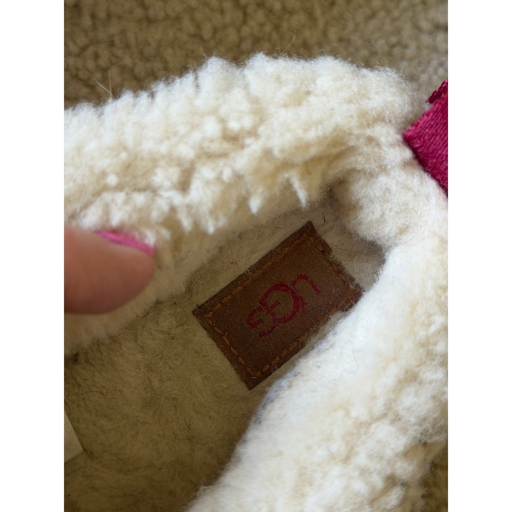 UGG Slippers Tazz Braid Platform Natural Cream Womens Size 8 - Picture 7 of 11